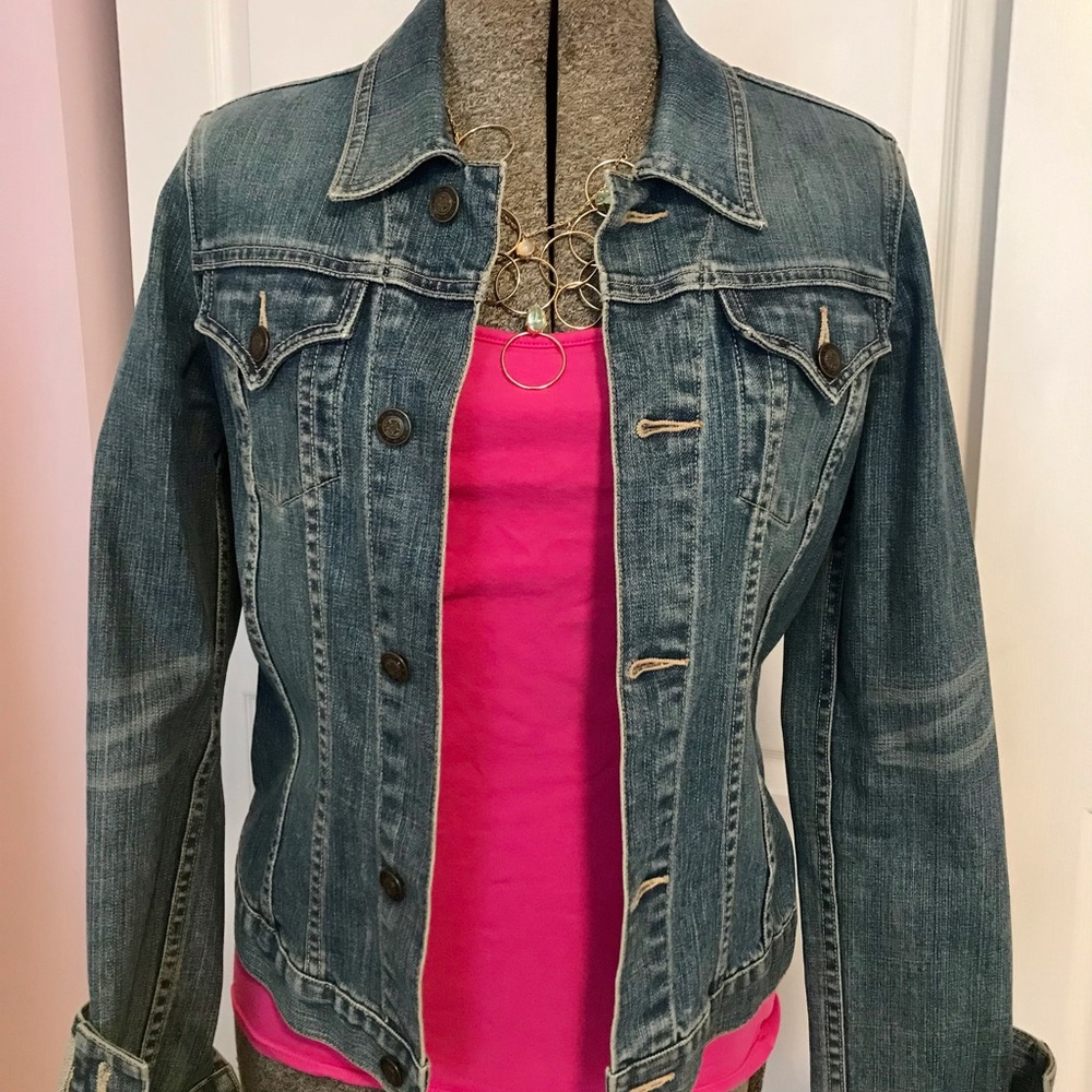 Earl Jean western cut jean jacket